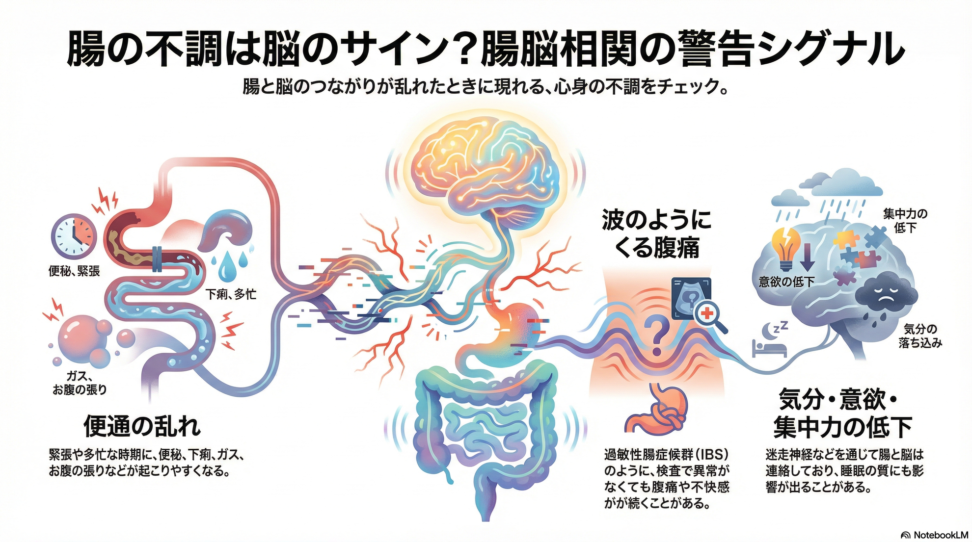 腸脳相関の乱れの解説